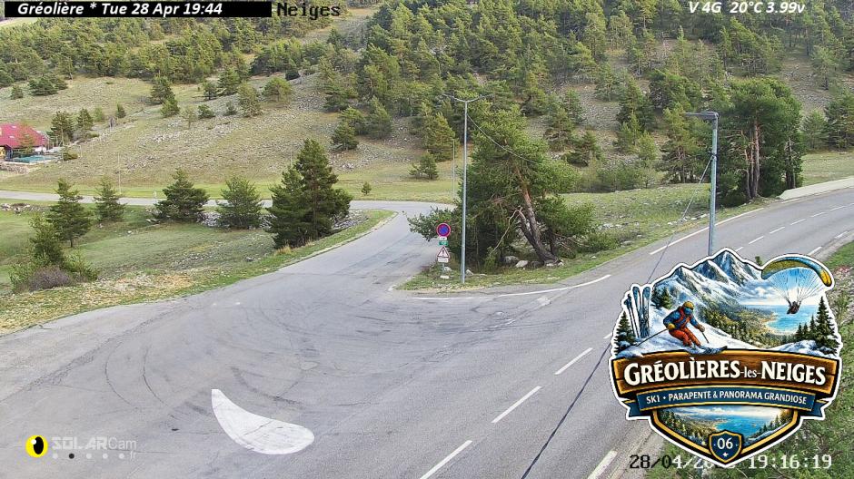 Webcam Gréolière fr - solarcam.fr