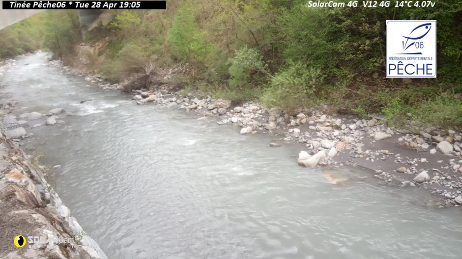 Webcam Tinée Pêche06 fr - solarcam.fr