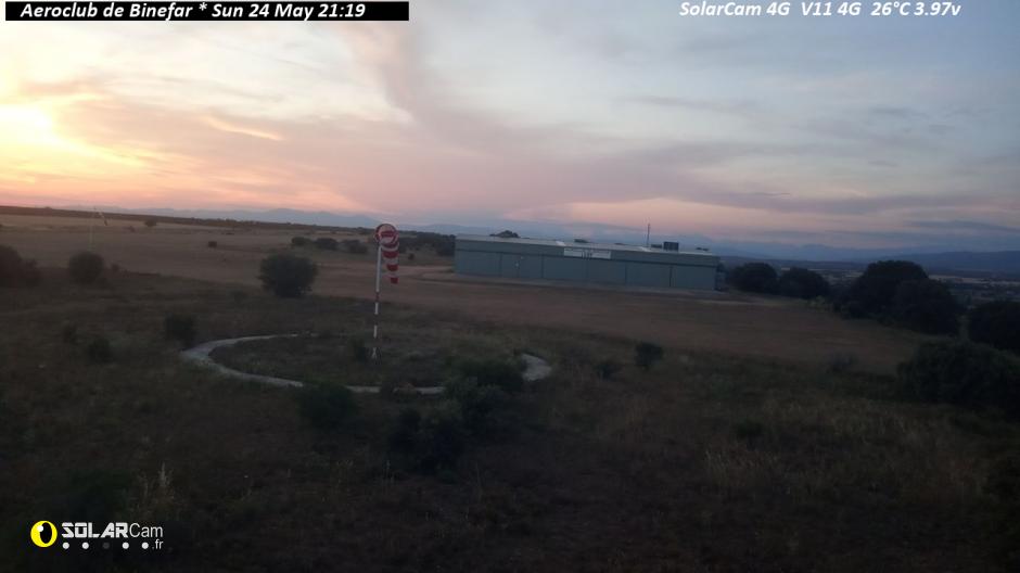 Webcam Aeroclub de Binefar es - solarcam.fr