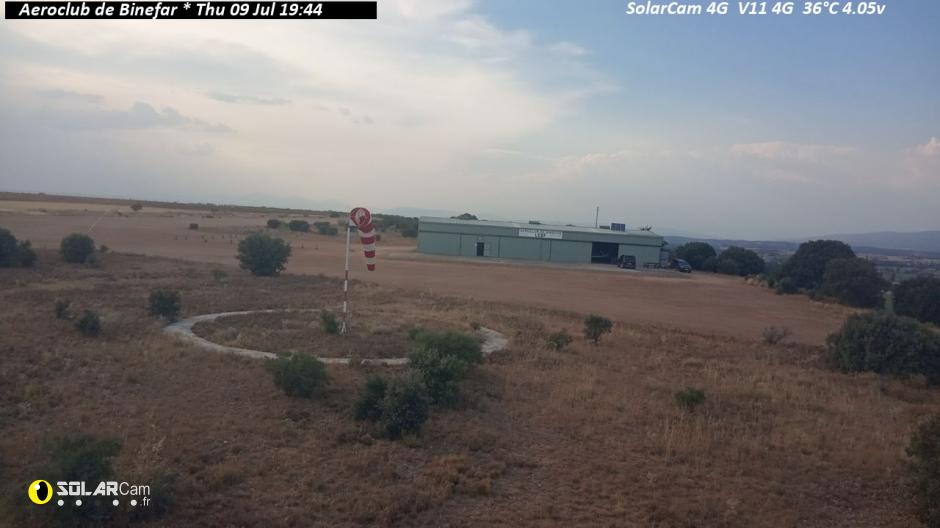 Webcam Aeroclub de Binefar es - solarcam.fr