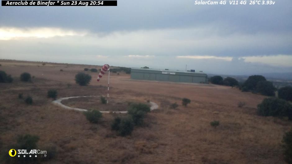 Webcam Aeroclub de Binefar es - solarcam.fr