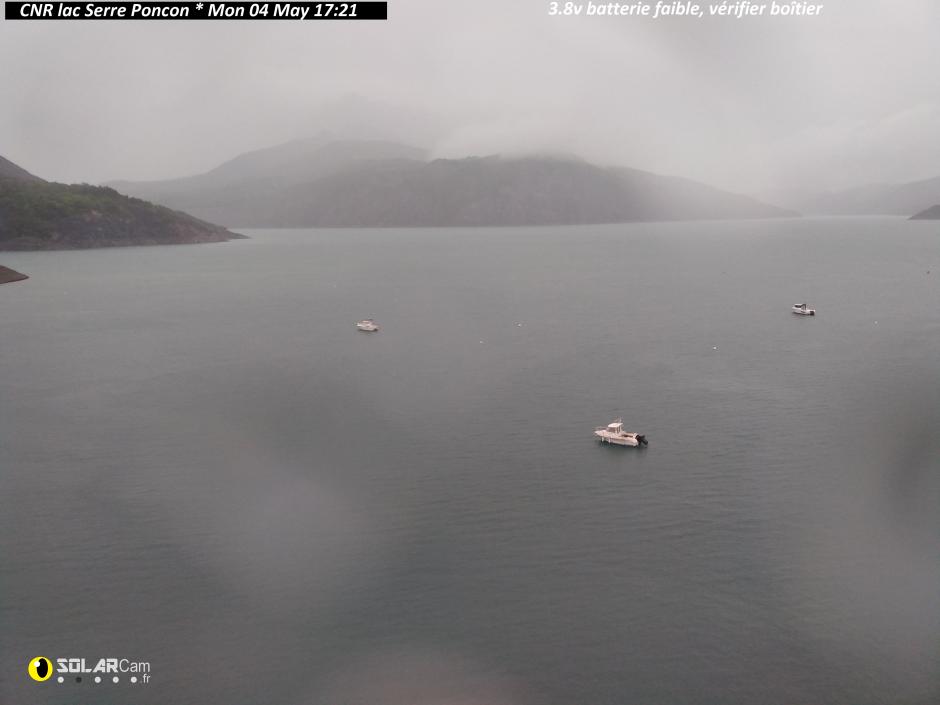 Webcam CNR lac Serre Poncon fr - solarcam.fr