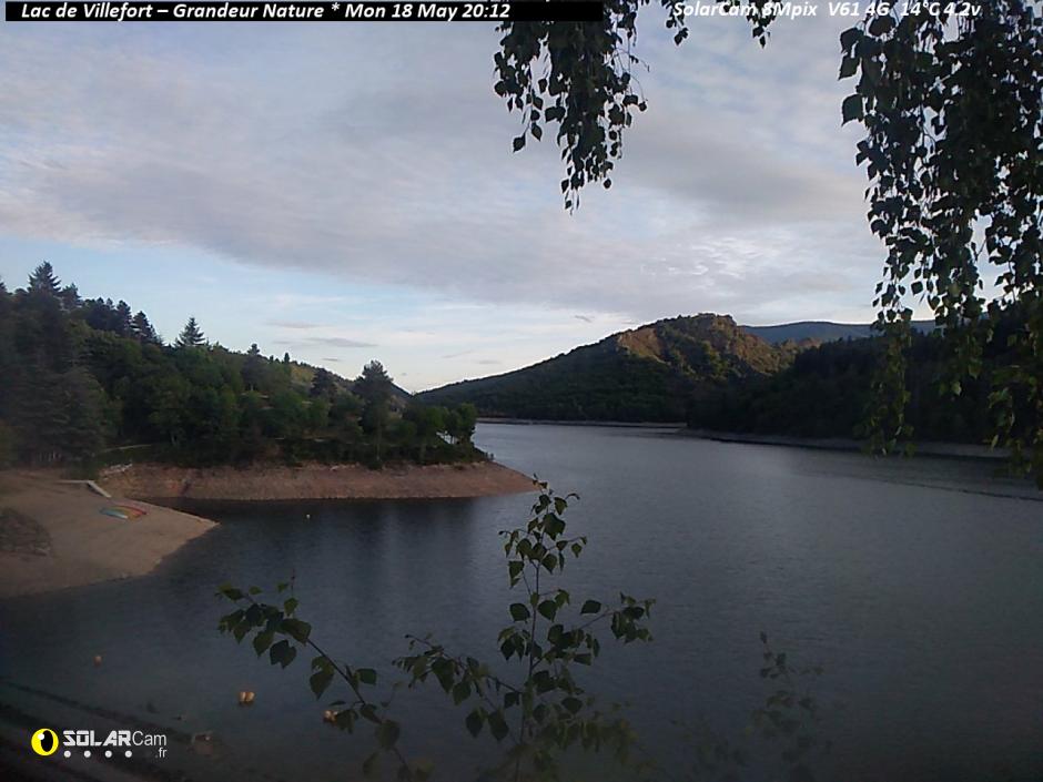 Webcam Lac de Villefort – Grandeur Nature fr - solarcam.fr