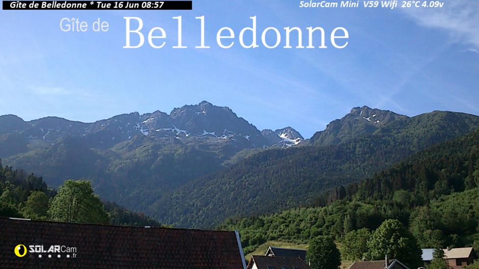 Webcam Gîte de Belledonne fr - solarcam.fr