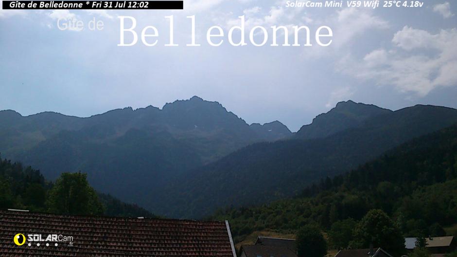 Webcam Gîte de Belledonne fr - solarcam.fr