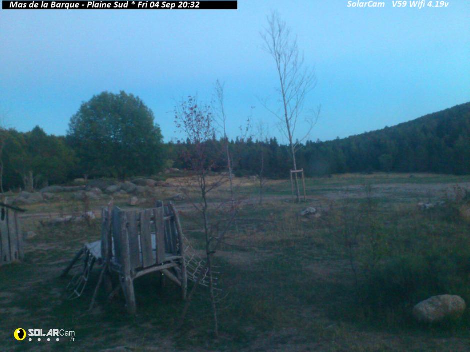 Webcam Mas de la Barque - Plaine Sud fr - solarcam.fr