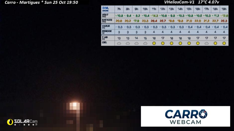 Webcam Carro - Martigues fr - solarcam.fr