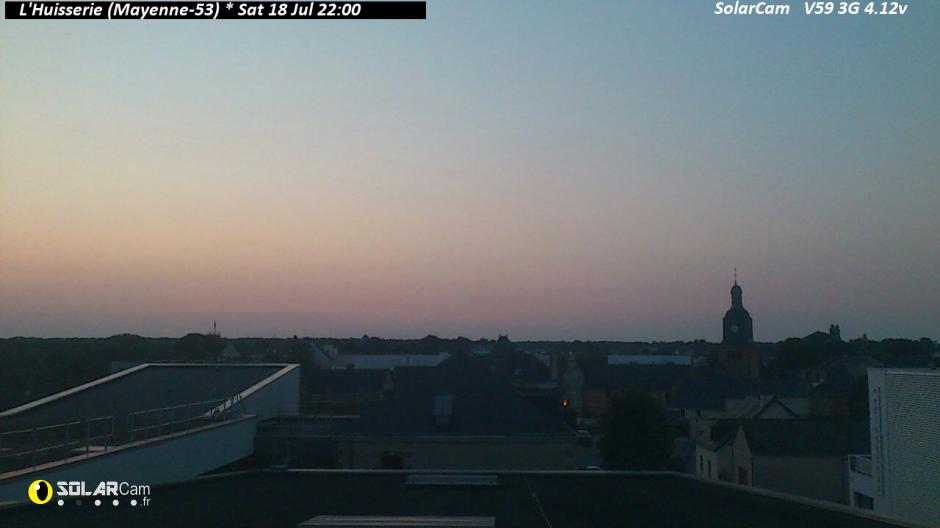 Webcam L'Huisserie (Mayenne-53) fr - solarcam.fr