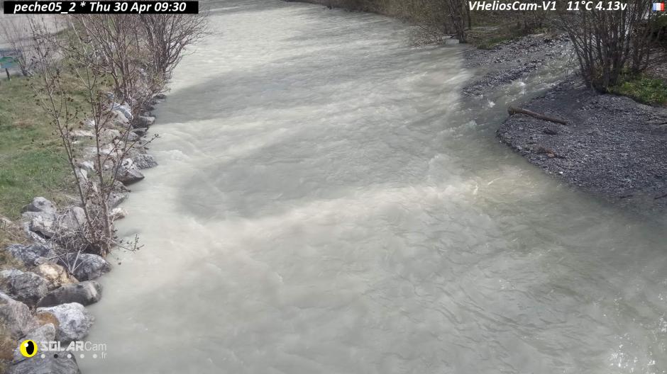 Webcam du Buëch à Serres