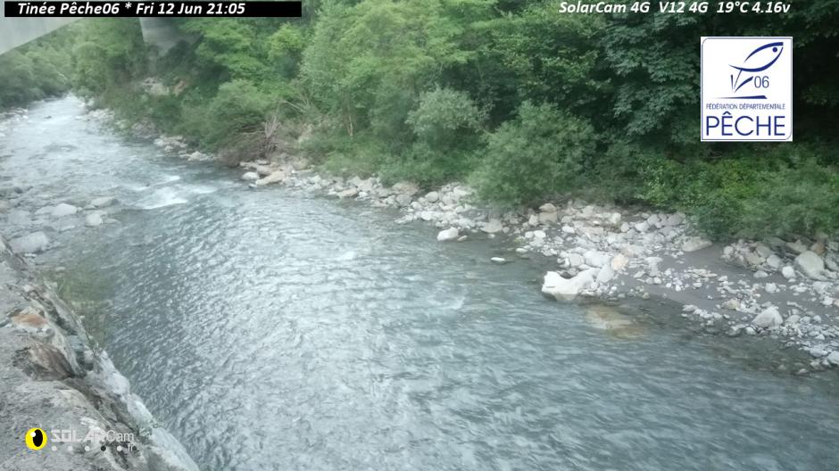 Webcam Tinée Pêche06 fr - solarcam.fr