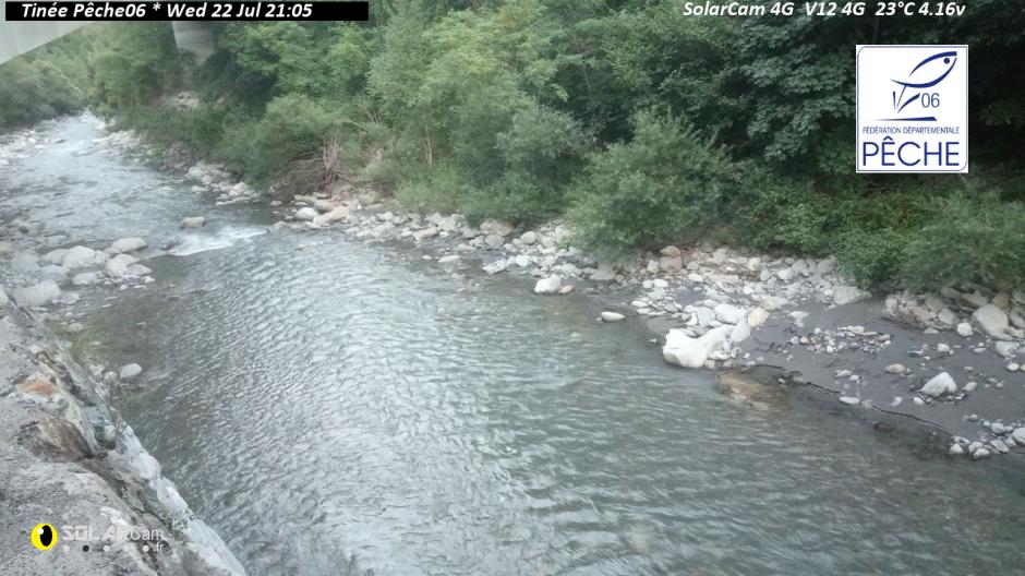 Webcam Tinée Pêche06 fr - solarcam.fr