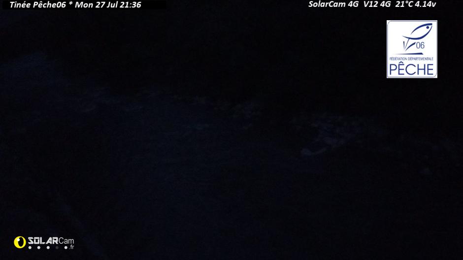 Webcam Tinée Pêche06 fr - solarcam.fr