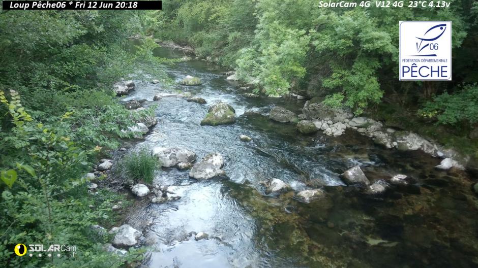 Webcam Loup Pêche06 fr - solarcam.fr
