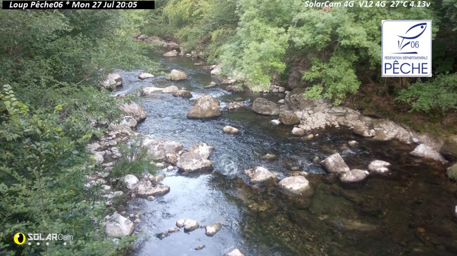 Webcam Loup Pêche06 fr - solarcam.fr