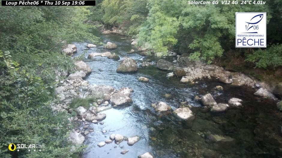 Webcam Loup Pêche06 fr - solarcam.fr
