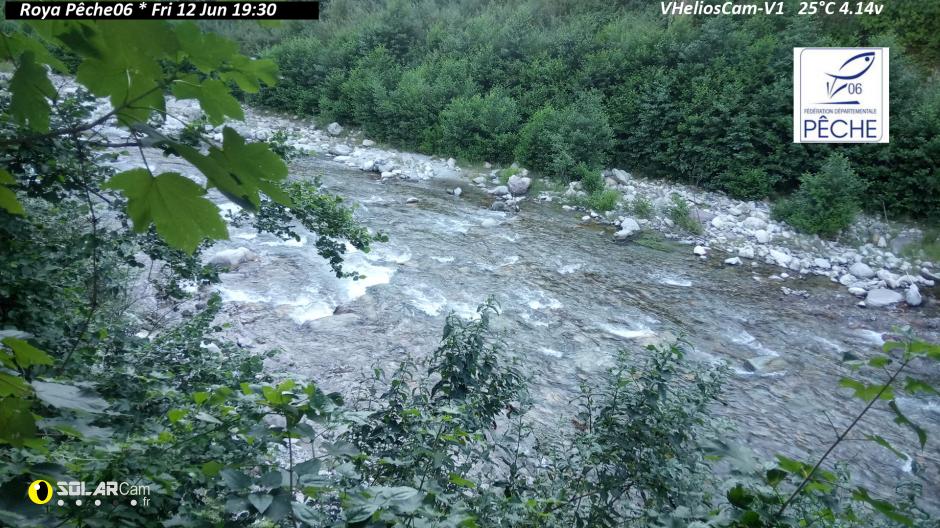  Webcam Roya Pêche06 fr - solarcam.fr