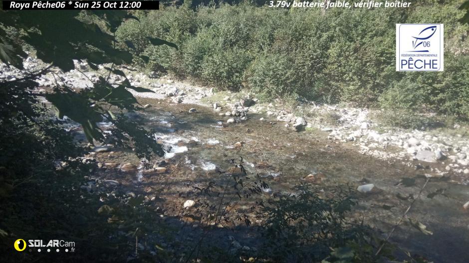 Webcam Roya Pêche06 fr - solarcam.fr