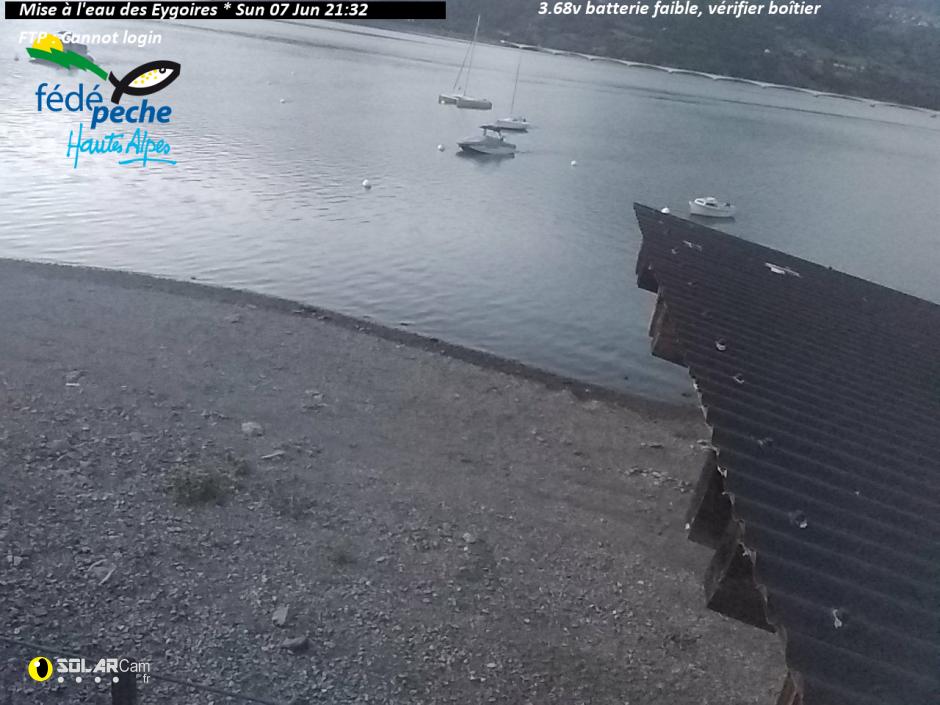 Webcam Mise à l'eau des Eygoires fr - solarcam.fr