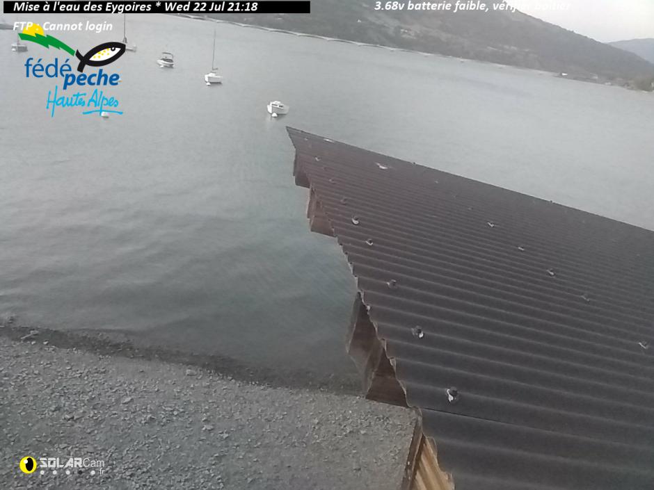 Webcam Mise à l'eau des Eygoires fr - solarcam.fr
